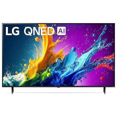 LG 43-Inch Class QNED80T Series LED Smart TV 4K Processor Flat Screen with Magic Remote AI-Powered with Alexa Built-in (43QNED80TUC, 2024)