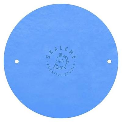 BKALEME BatMate for Ceramics and Pottery 12 Inch, Warp-Resistant Pottery Bats, Boosted Pottery Wheel Stability, for Pottery Tools & Pottery Machine Accessories, Blue