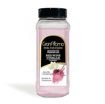 GranAroma Red Wine Vinegar Powder, 1 lb, Tart Flavor, Dry Rubs & Dressings, Seasoning Powder