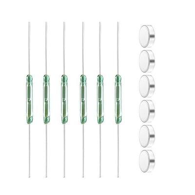 Original Japan Reed Switch 6pcs Reed Switch Reed Contact Normally Open (N/O) Magnetic Induction Switch