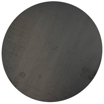 Round Weldable 1/4 Inch Hot Rolled Mild Steel Plate Mill Finish (8 Inch Diameter, Pack of 1) - Made in USA