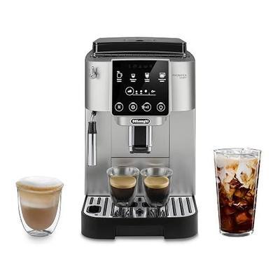 De'Longhi Magnifica Start Automatic Espresso Machine, Milk Frother, Silver