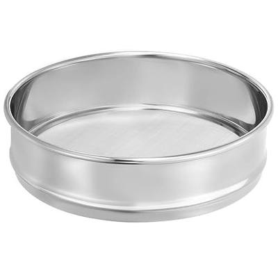 PATIKIL 200 Mesh Lab Sieve, 8" Diameter Test Sieve 304 Stainless Steel Wire Cloth (0.07mm) for Industrial Laboratory