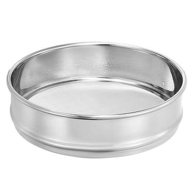 PATIKIL 100 Mesh Lab Sieve, 8" Diameter Test Sieve 304 Stainless Steel Wire Cloth (0.15mm) for Industrial Laboratory