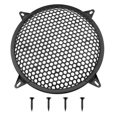 10 Subwoofer Grill Speaker Grill Cover Waffle Grill Cover and Mesh Circle Subwoofer Speaker Cover 1PCS