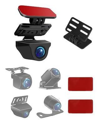 Rear Camera Holder Backup Camera Mount 【Strong Adhesive】 | Dash Cam Car Rear Camera Rear Window bracket 180° Adjustment Rearview Camera bRacket Rear Windshield