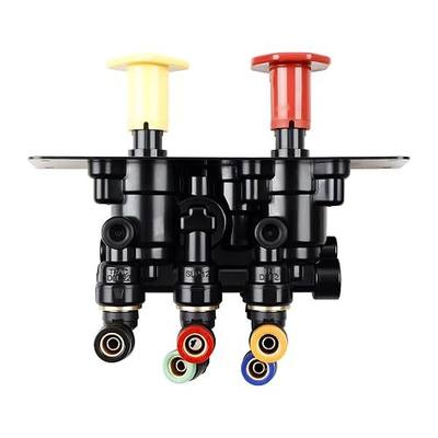 801631 MV-3 Dash Air Brake Control Valve, 3/8" PTC Ports - 5013293 MV3 Trailer Parking Brake Valve Compatible with Bendix BX801631, Freightliner BW5013293, Volvo BW801631