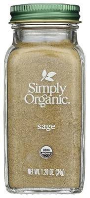 Simply Organic, Sage Ground Organic, 1.2 Ounce