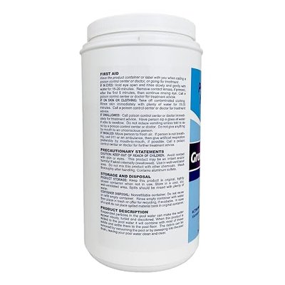 Pool Mate 5-Pounds Premium Granular Flocculant, Pool Clarifier, Made in USA