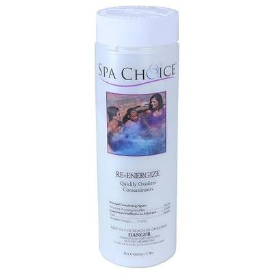 SpaChoice 2-Pounds Premium Re-Energize Spa Shock, Hot Tub Shock, Made in USA