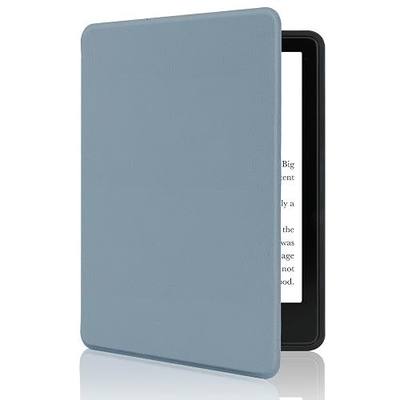 MOROCK Slim Case for Kindle Paperwhite 11th Generation(2021 Release,Model NO.M2L3EK),Fits 6.8" Amazon Kindle Paperwhite Signature Edition, Lightweight PU Leather Cover,Misty Blue
