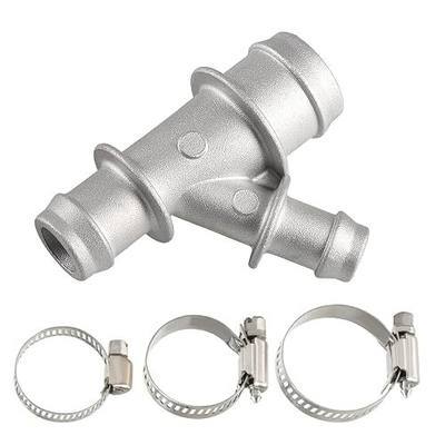 Aluminum Coolant Radiator Hose Y Junction Connector Compatible with Chevrolet Silverado Suburban Tahoe Avalance/GMC Sierra Yukon/Cadillac Escalade Replace#: 15834773