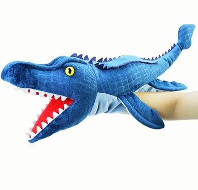 Dinosaurs Hand Puppets for Kids,Toddler Includes Triceratops and Tyrannosaurus Rex with Movable Open Mouths, Perfect for Storytelling,Teaching,Preschool,Birthday Gifts