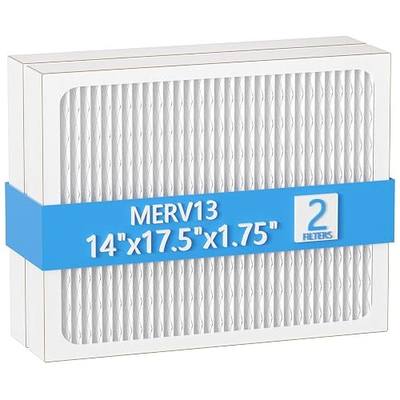 14 x 17.5 x1.75 MERV 13 Replacement Dehumidifier Filter Compatible with Santa Fe Advance90, Advance100, Advance120, Honeywell DR90 & DR120 dehumidifier Models, 2 Pack