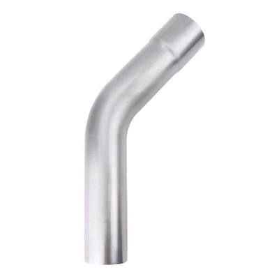 A-KARCK Exhaust 45 Degree Tube 3" OD, Mild Steel Exhaust Pipe Mandrel Bend, Custom Your Own Exhaust System