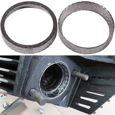 Harley Exhaust Gasket Sheets,dyn,sportster,softail,touring,evo,etc,are Made Of Graphite And Steel Mesh With an Inner Diameter Of 48mm (2pcs), It Fits Most Harley-davidson Bikes From 1984 Onwards.
