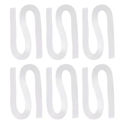 PATIKIL 720pcs Quilling Strips Paper 1/8"(3mm) 21"(54cm) Origami Paper Quilling Strip for Art DIY Hand Craft Christmas, White