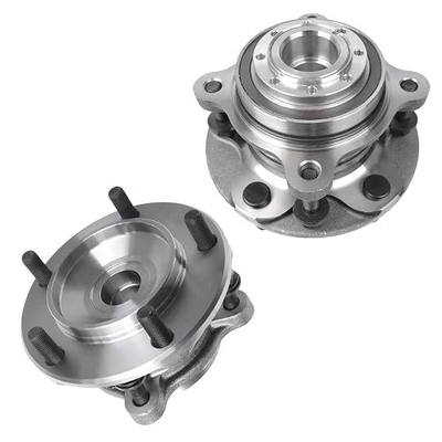 Detroit Axle - 2 RWD Front Wheel Bearing Hubs for 2007-2021 Toyota Tundra 2008-2021 Sequoia, 2009 2010 2011 2012 2013 2014 2015 2016 2017 2018 2019 2020 Wheel Bearing and Hub Assembly Replacement