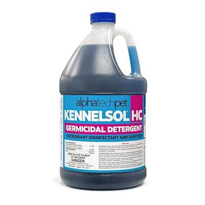 ATP KennelSol HC 1-Step High Disinfectant Cleaner for Kennels, 1 Gallon | EPA-Registered, super-high concentration formula, industrial-strength detergent and deodorizer for veterinary clinics