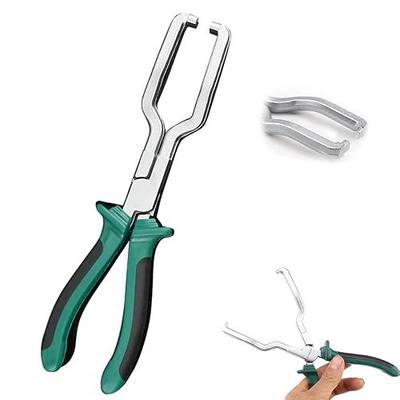 Electrical Disconnect Pliers, Automotive Electrical Connector Disconnect Pliers Long Spark Plug Removal Plier, Fuel Line Plier Car Fuel Feed Pipe Universal Pipe Clip Repair Tool (1PC)