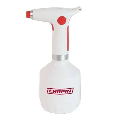 Chapin 75004: 1-Liter USB-C Battery Powered Electric Sprayer, Rechargeable, Portable Garden and Plant Sprayer, Mister, for Outdoor and Indoor Plants and Small Gardens, Handheld Powered, White
