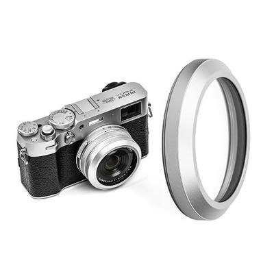 NiSi - NC UV (Silver Frame), Camera Lens Protector Filter for Fujifilm X100 Series (X100, X100S, X100F, X100T, X100V, X100VI), Ultraviolet Filter, UV Protection, Optical Glass, Waterproof Nano Coating