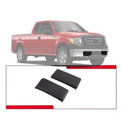 Bumper Guard Pad Compatible With Ford 2009-2014 F150 Front Bumper Cover Trim Compatible With Ford 2009-2014 F-150 Front Bumper Pad Insert Bumper Cap Set (Left & Rright)