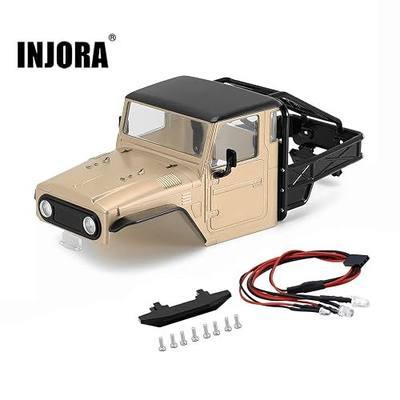 INJROA IR40 Truck Body for 1/18 TRX4M Defender Bronco (Sandy Taupe)
