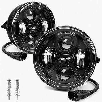 2PCS LED Fog Lights for 2006 2007 2008 2009 2010 2011 2012 2013 2014 Ford F150 Accessories, OEM Replacement Driving, 40W 4 inch Fog Light Assembly Kit, DOT Approved, Faros Antiniebla