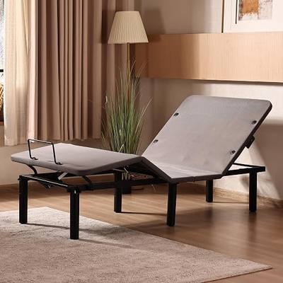 Fromann Adjustable Bed Frame Twin XL Bed Base with Wireless Remote, Head & Foot Incline, Zero Gravity,USB Type C (with Synchronization Connector to King)