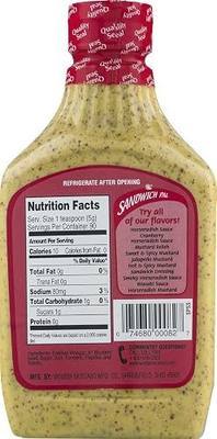 Vending 2 U Sweet and Spicy Mustard by Woeber's, 16 fl oz Jars, Pack of 2, Bundled With V2U Utensil Set