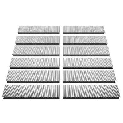 18 Gauge 304 SS 1/4" Narrow Crown Staples 1 Inch,960-Pack | Rustproof 304 Stainless Steel, fit 18 GA Pneumatic or Electric Stapler or Staple gun