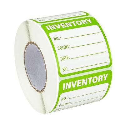 600Pcs 2x2in Inventory Stickers Control Labels for Shipping Packing | Stickers for Moving Marking Organizing Notating Items, Handling Warehouse Management