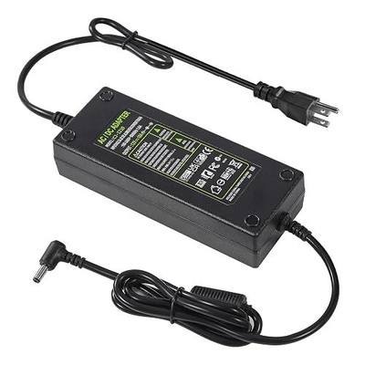AC 100-240V to DC 12V 10A Power Supply Adapter Converter Transformer 12 Volt 10 Amp 120W with 5.5mm x 2.5mm /2.1mm DC Output Jack for 5050 3528 LED Strip Light CCTV Cameras 3D Printer