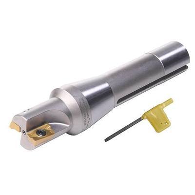 R8 Indexable 1" End Mill, Carbide Insert 90° Milling Cutter