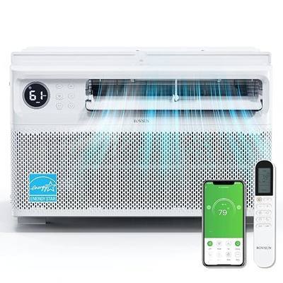 ROVSUN 12000 BTU Inverter Window Air Conditioner with WIFI Function, Energy-Saving Window AC Unit with Remote & App Control, Ultra Quiet Design & Easy Install Kit, 115V/60Hz