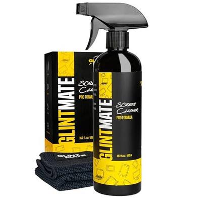 Screen Cleaner Spray (16oz - 500ml) - Streak-Free, Eco-Friendly, Large Screen Cleaning Kit | Best for TV, Laptops, Computer Monitors, Phones, Tablets