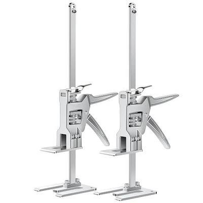 Labor Saving Arm Jack 2 Pack, Hand Lifting Jack Tool, Multi-Function Height Adjustment Device, for Installing Doors, Windows, Cabinets, Woodworking, Lifting Furniture