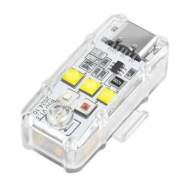 Strobe Light,Night Flying Anti Collision Lights for FAA Drone,LED Flash Lamp for DJI Neo,Flip,Mini 5/3/4 Pro/4K/SE/2,Air 3S/3/2/2S,Mavic 4/3/2,Spark,FPV,Avata 2 360,EVO Accessories(1 PCS)