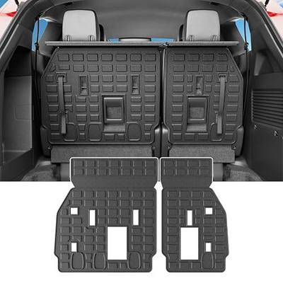 powoq Backrest Mat Compatible with 2021-2026 Toyota Sienna 3rd Row Back Seat Protector TPE Cargo Liner Cargo Mat Replacement for 2021 2022 2023 2024 2025 2026 Toyota Sienna Accessories(Backrest Mat)