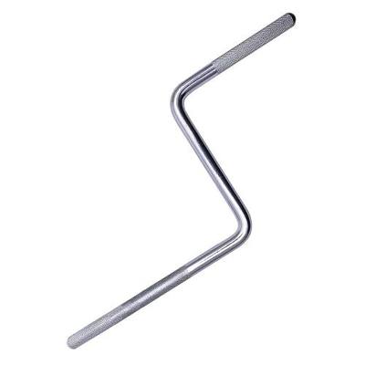 Percussion Cowbell Mount Rod Z-Shaped Rod for Drum Set Percussion Accessories Cowbell Clamp Mounting Percussion Mounting 3/8" Rods