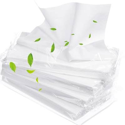 Mudder 4 Packs Car Tissue Refills, Car Napkin Holder Refill Facial Auto Visor Travel Tissues 3-ply 30 Sheets/Pack, Smooth and Soft