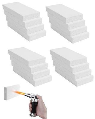 Fire Brick for Wood Stove 9"x4.5"x1.25" 16 PCS, Insulating Fire Bricks for Forge Refractory Bricks Fire Pit Bricks, Insulation White Firebricks for Wood Burning Stoves, Fireplace Brick Thin FireBrick