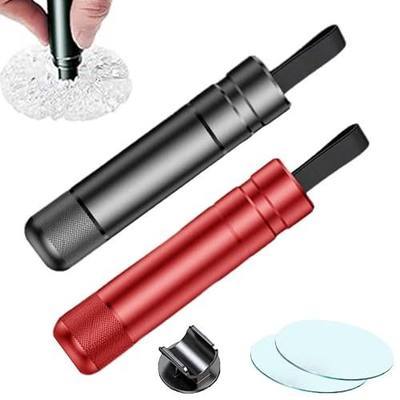 Car Window Breaker Tool,Car Window Breaker,Safe Hammer Car Window Breaker,Car Window Breaker and Seatbelt Cutter,Car Underwater Window Breaker,Car Hammer Seatbelt Cutter Window Breaker (Black+Red)