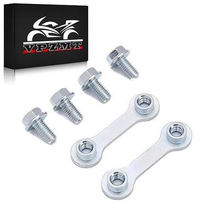 Fits for Vance and Hines Exhaust Hardware Kit 2 Bone Link Blocks and 4 Bolts 21989