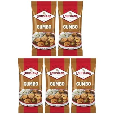 Louisiana Fish Fry Cajun Gumbo Base 5 oz - Pack of 5