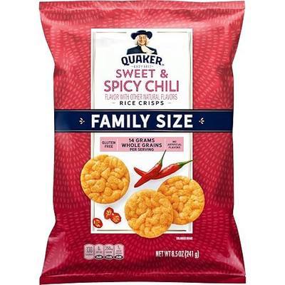 Quaker Rice Crisps, Sweet & Spicy Chili, Gluten Free, 8.5 Oz