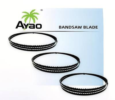 AYAO 59 1/2 inch Bandsaw Blades Assortment (1/8" 1/4" 3/8" Wide) for Ryobi, B&D, Craftsman, Tradesman, Pro-Tech, Collins Skil and Wen BA3959 9" Band Saws, 3PK