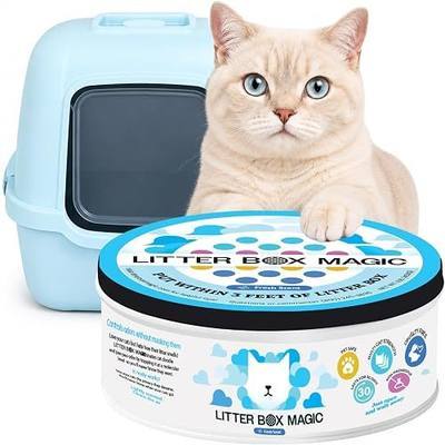 Litter Box Magic Cat Litter Deodorizer Gel, Fresh Scent, 16 Oz, Pack of 1 | Odor-Absorbing Gel Jar Neutralizes Cat Litter Box Odors with a Fresh Scent. Multi-Cat Smell Eliminator. Non-Toxic.