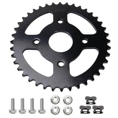 Mini Bike Sprocket 420 Chain 40 Tooth Replacement for Coleman CT200U etc | 40/41/420 Chain 40T Mini Bike Sprocket for Coleman CT200U-EX BT200X Baja Warrior Massimo MB165 200 Predator Go Kart Parts.